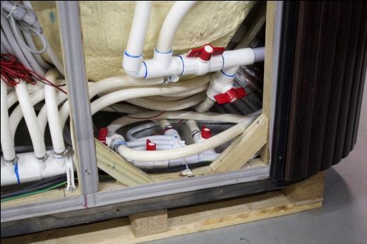 TÖMNING TILL VINTER 1. Se till att elektriciteten är avstängd via huvud eller servicebrytaren. 2.