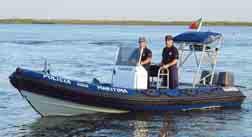 båtar för räddningsorganisationer, militära enheter och