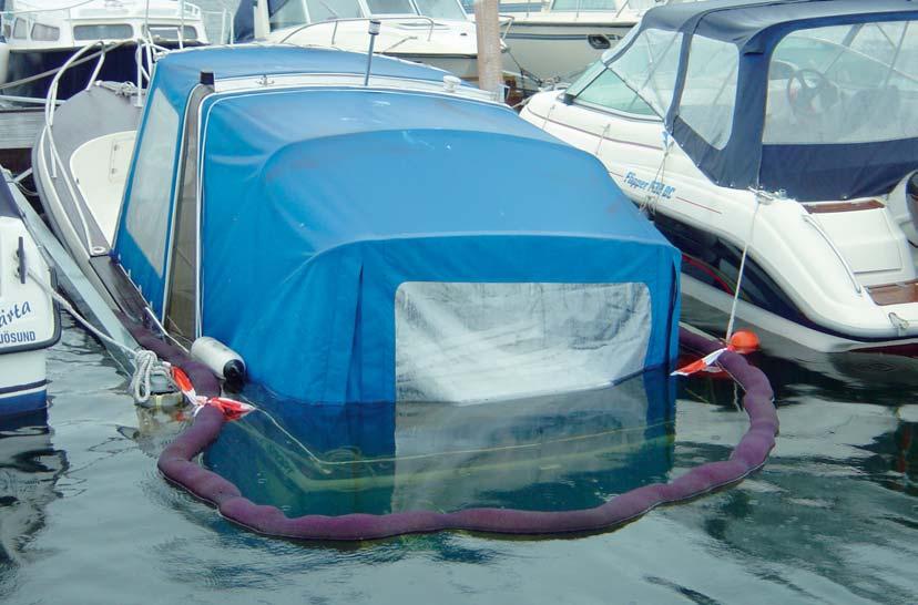 Årsredovisning 2004 har en hög oljeupptagningskapacitet.