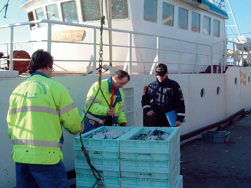 Årsredovisning 2004 Fiskerikontroller skall genomföras i enlighet med kraven i den gemensamma fiskeripolitiken.
