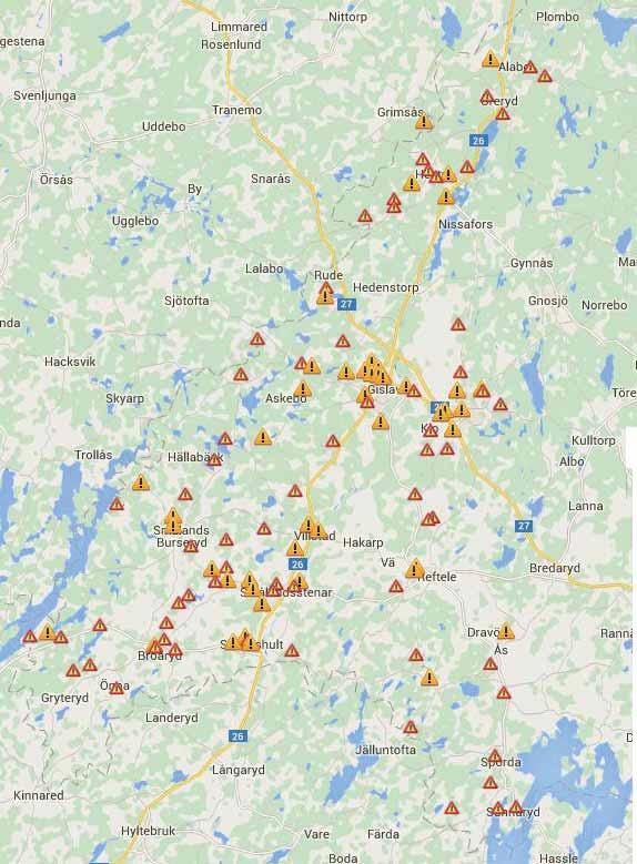 Trafiksäkerhet - som ett prioriterat arbetsområde. Målet är att antalet till fysisk planering: kontinuerligt minskar. åtgärdas. och åtgärda fel och brister. detaljplaner. är under framtagande.