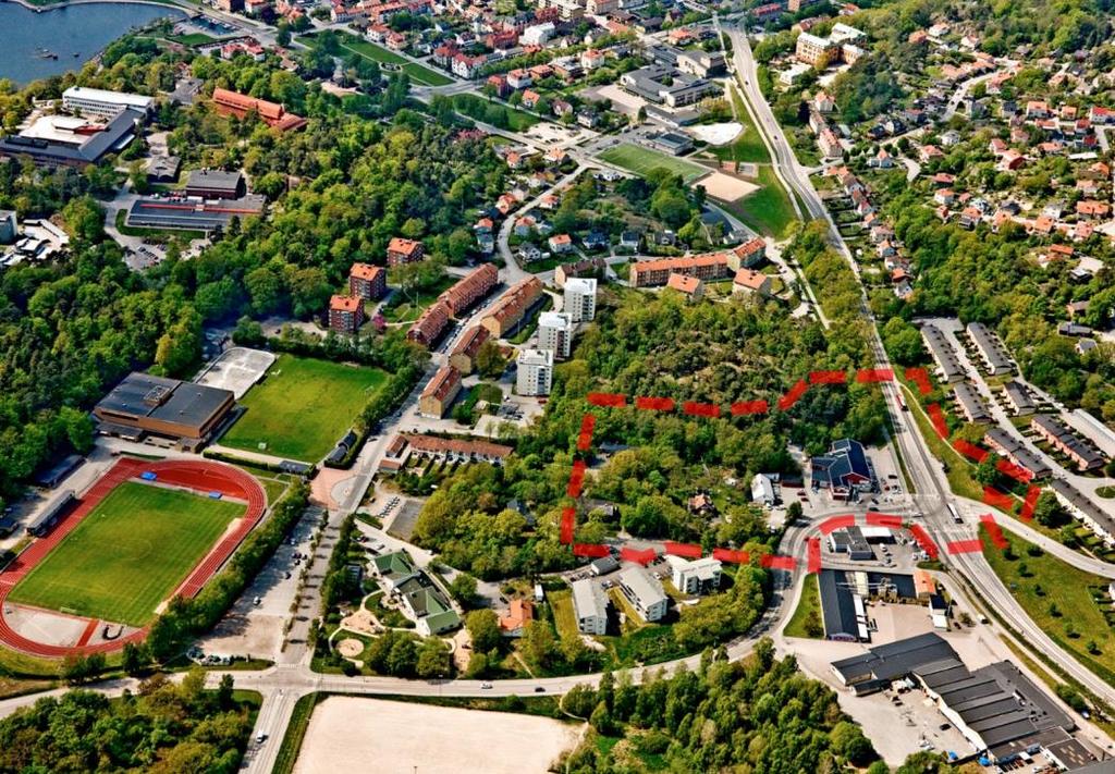 Översiktsplanen Enligt översiktsplanen Karlshamn 2030 ingår fastigheten i område A6 Sjölyckan. Området avses utvecklas för bostäder, centrum och förskola.