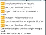 Dosapoteket ringer inte längre om interaktioner Naproxen furosemid