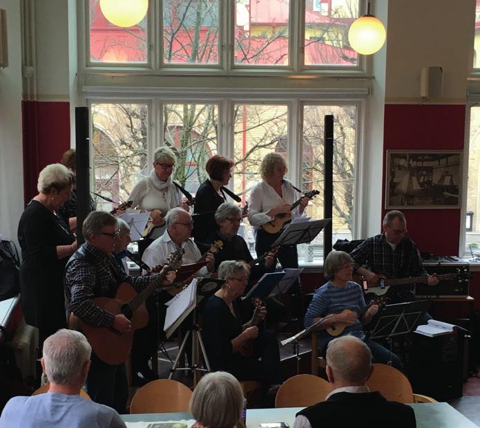 MUSIK ALLÉKÖREN Onsdagar 13:00-15:30 Startdatum: 10 jan Kontaktpersoner: Monica Mentzer Ulf Liedén SAMBANDET Spela musik i grupp.