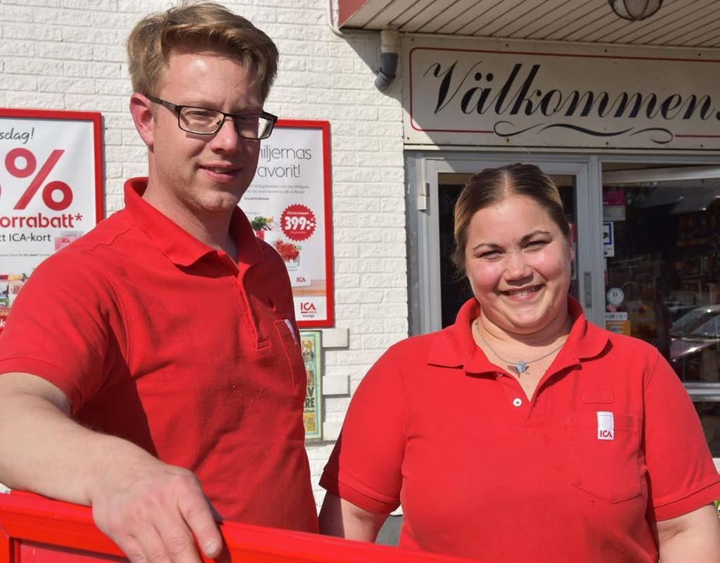 4 BROFÄSTET Uppdaterat ICA Vessige med kunden i fortsatt fokus Större yta, bredare gångar, nytt mejeri, nya frysar och kylar har gett ett utökat sortiment och ljusare butik.