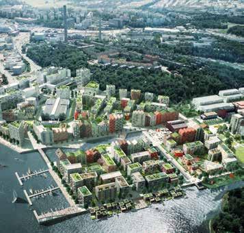 Logistik och avfall under byggproduktionen Drygt 13 miljoner kronor har beviljats av kommunala medel till nya klimatprojekt i Norra Djurgårdsstaden som bidrar till att nå Stockholms stads klimatmål