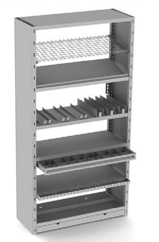 Hyllsystem - Tillbehör Verktygspanel Tillbehör till hyllsystem. Pin Panel är en helt ny patenterad lösning för upphängning av verktyg.