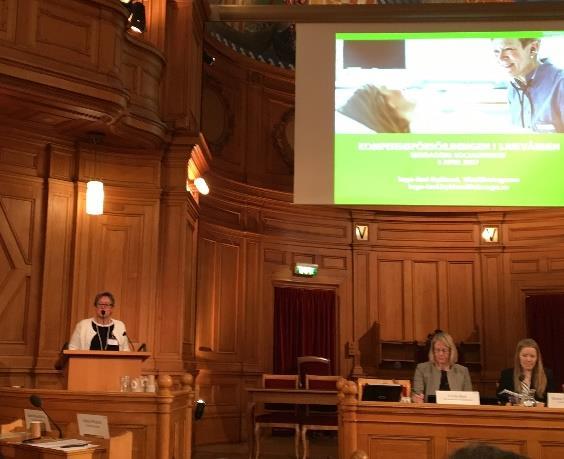 Förtroende Medverkan i olika initiativ rörande sjukvårdens kompetensförsörjning.