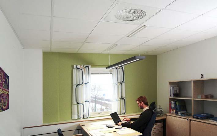 LOCKZONETMCeiling LOCKZONE Ceiling Kvadratiskt takdon för tilluft Snabbfakta Ledskeneperforering i rotationsmönster Stor induktionseffekt Flush design Finns även i frånluftsutförande Anpassad för