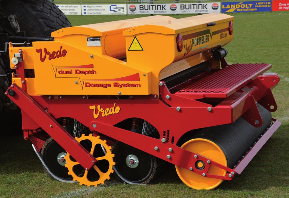Vredo Såmaskiner 96 % grobarhet Vredo såmaskiner är