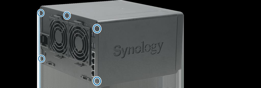 Lägg till en RAM-modul på DiskStation Den extra Synology DDR3-RAM modulen är utformad för DiskStations minnesutökning.