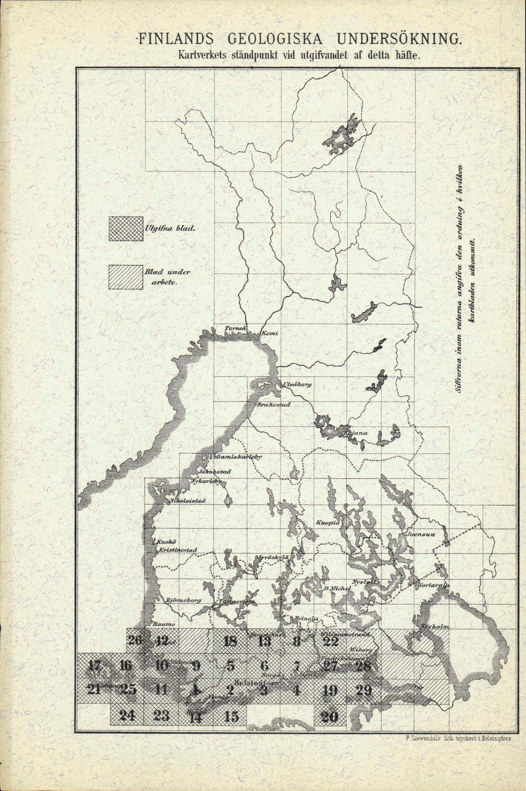 FINLANDS GEOLOGISKA UNDERSÖKNING.