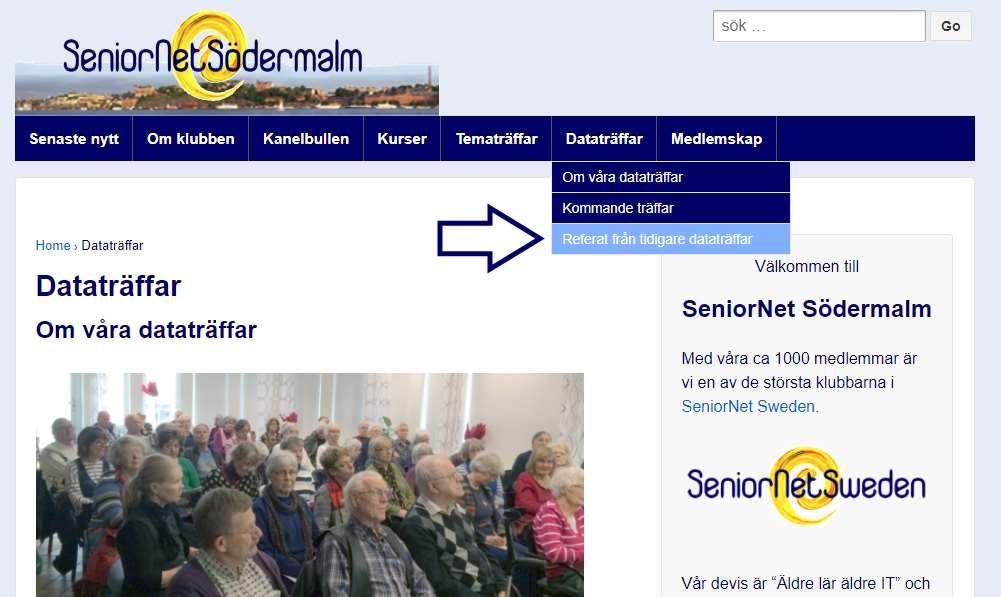 Ett referat av hela presentationen och bilderna går att ladda ner från i