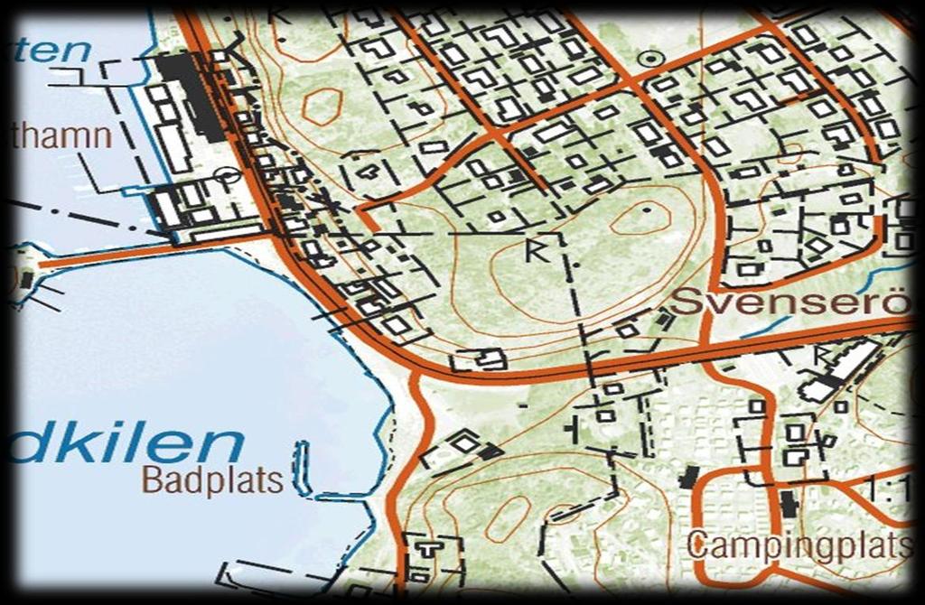 Den aktuella delen av väg 163 är sträckan mellan infarten till Grebbestads Camping och samhällets entré i söder 2. Befintliga förhållanden 2.