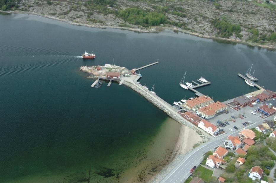 Vadskär Norra Stranden Ålgräs Gångförbindelsen mellan den norra och den södra stranden