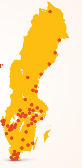Över 50 kommuner och landsting/regioner arbetar med sociala investeringar* 1,3 miljarder kr reserverade Ny modell majoritet 2012