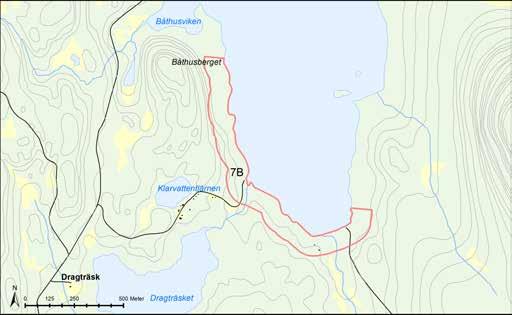 Område 7B Svanisträsket Växt- och djurliv samt naturmiljö LIS-område 7B utgörs av en barrskogsdominerad sluttning ner mot Svanisträsket.
