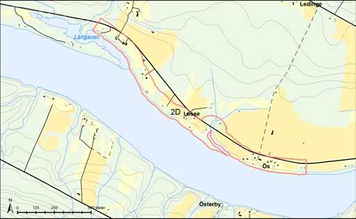 Område 2D Svartlå C Växt- och djurliv samt naturmiljö LIS-område 2D utgörs av ett område med sandiga älvsediment vid Luleälvens norra strand, strax norr om Svartlå.