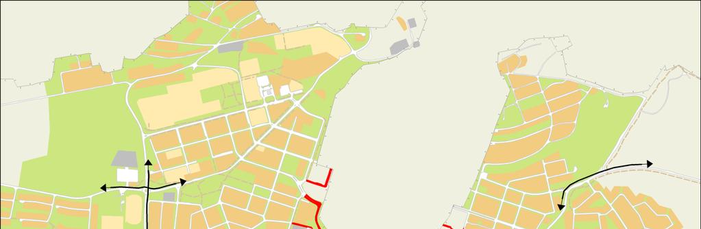 Inom aktuellt planområde finns det en befintlig ishall som fortfarande används, men är i dåligt skick. Närmaste lekplats ligger i Svanparken utanför planområdet.