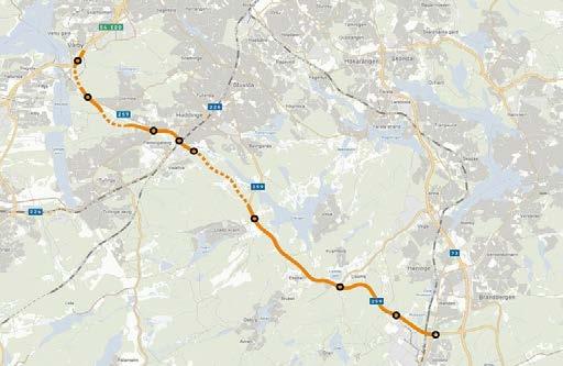 Spårväg syd ger nya resmöjligheter samt underlag för nya arbetsplatser, exploateringar och målpunkter.