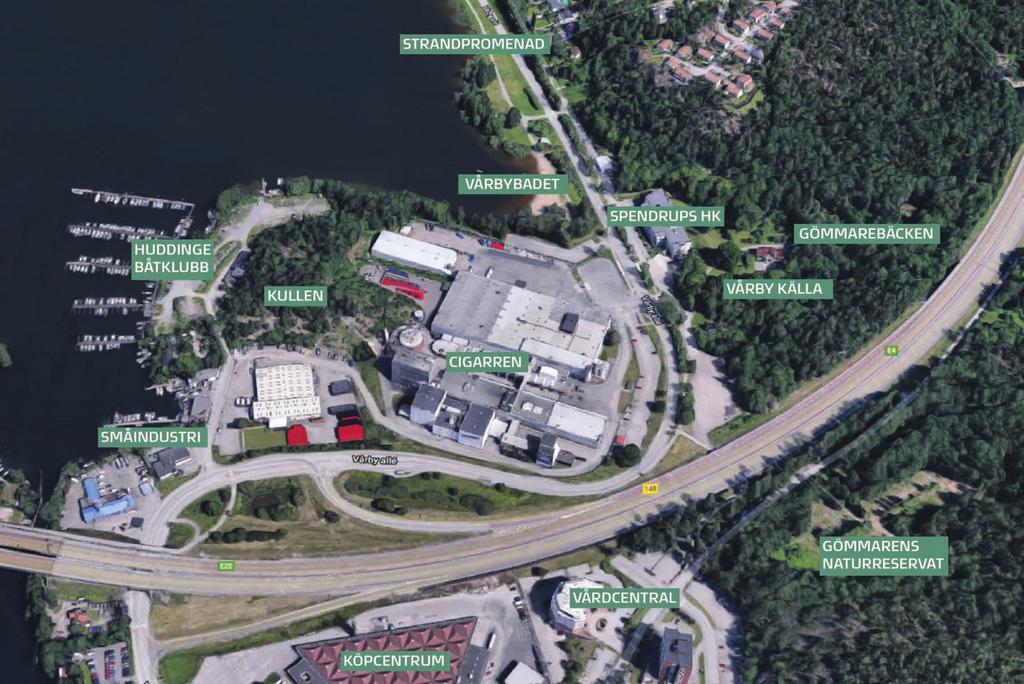 Befintliga funktioner Program för Vårby