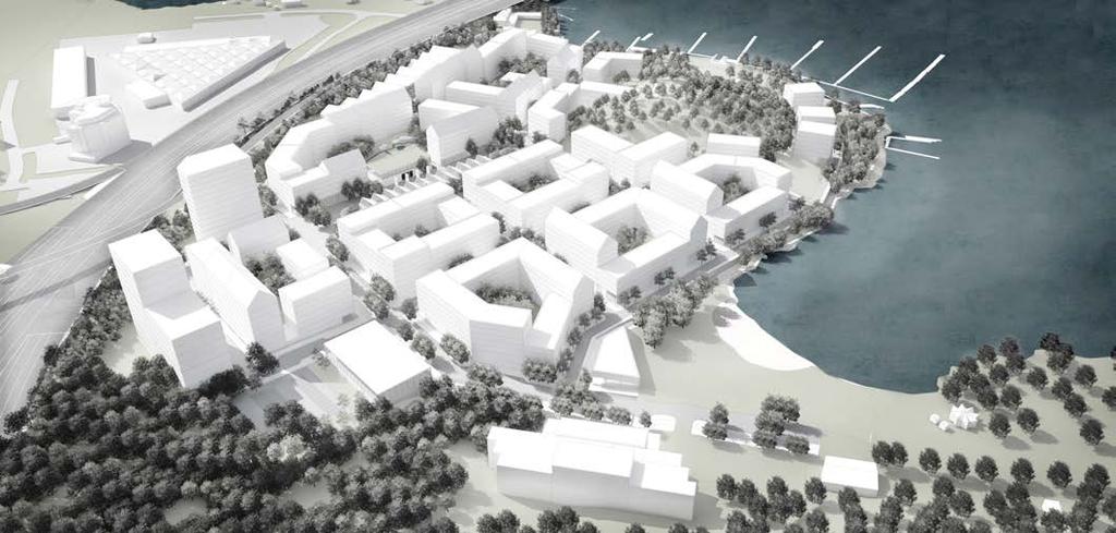 Här kommer ett levande stadsliv ta form med aktiviteter som sträcker sig över stora delar av dygnet och befolkar gatorna.