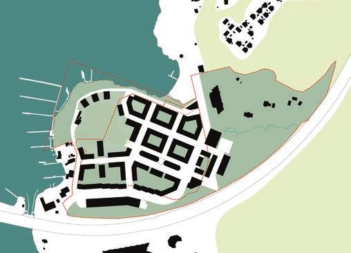 utvecklas. Ett av målen med Vårby udde är att utveckla grönstrukturen så tysta, trevliga och trygga platser skapas.