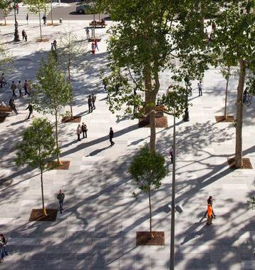 Vårby entrétorg Att Vårby udde har en tydlig och trygga kopplingar till närliggande områden är av stor vikt för områdets attraktivitet.