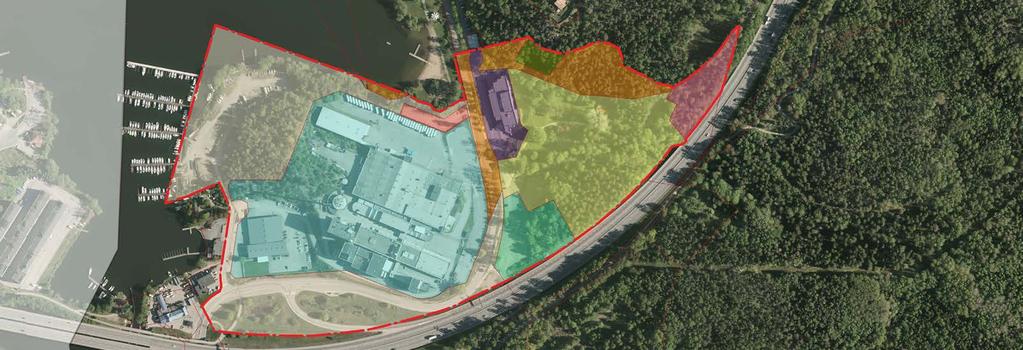 I projektbeskrivningen anges att programområdet föreslås bebyggas med bostäder med tillhörande offentlig och kommersiell service samt parker och ett attraktivt stråk vid stranden.