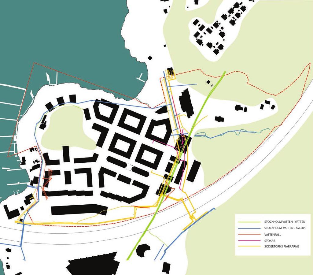 vara en energieffektiv stadsdel och har som mål att alla bostäder ska uppfylla Miljöbyggnad silver.