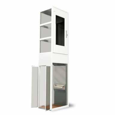 Låg förbrukning Hög förbrukning Möjligheter Villahiss exempel SE Aritco 4000 Villahiss 580 x 805 ARITCO LIFT AUG 2015 V1 Hål i golvet: 870x910 mm Plattform: 580x805 mm Last: 250 kg 880 x 805 Hål i
