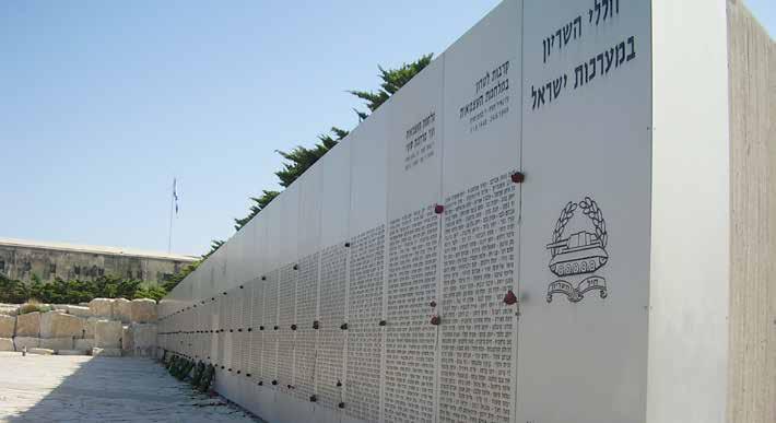 DAG 3, JERUSALEM-LATRUN-TEL AVIV- JERUSALEM Förmiddagen ägnar vi åt att besöka den israeliska arméns pansarcentrum, vars officiella namn är Yad La-Shiryon - The Armored Corps Memorial Site and Museum