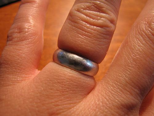-ringar, armband och