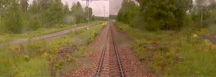 3.8.3 Åtgärdsexempel ytligt berg km 426+600 I Figur 3-16 nedan visas ett exempel på mindre bergparti som ligger vinkelrätt spåret.