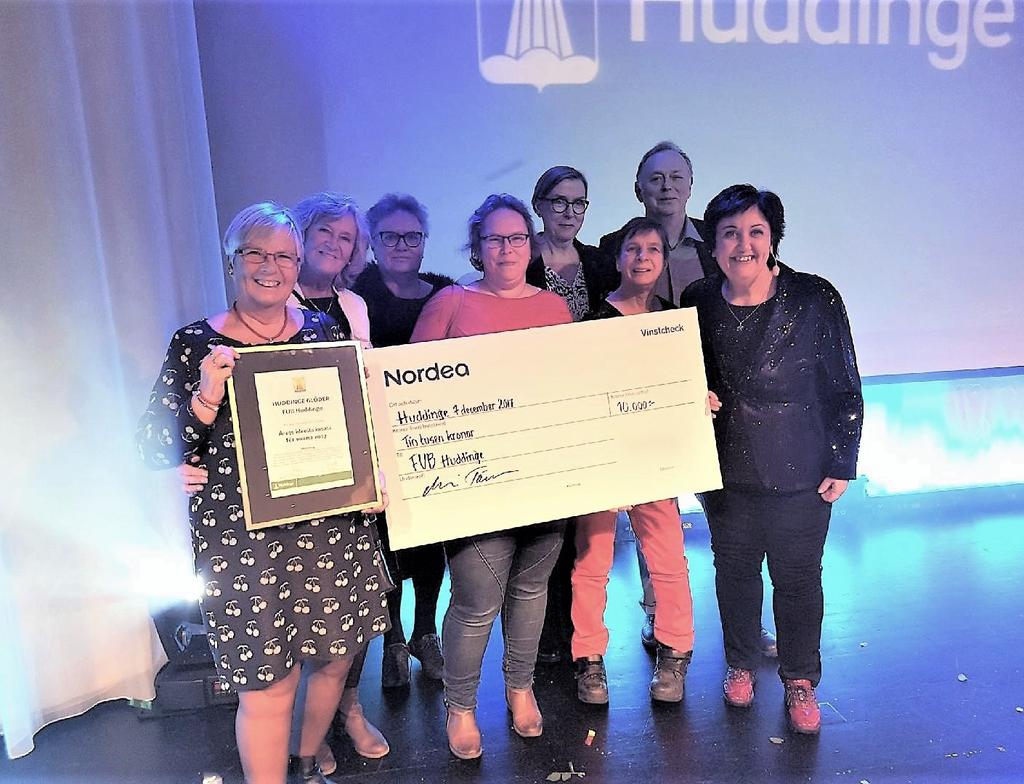 Länsförbundet i Stockholms län Nummer 1 2018 Huddinges styrelse fick