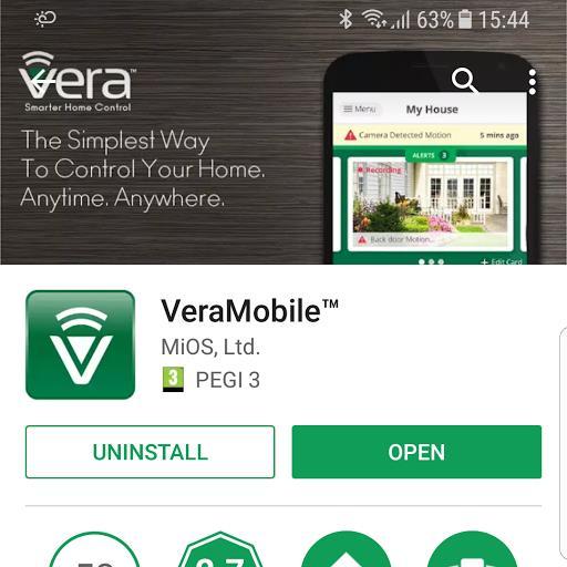 Använda Veras mobilapp till smartphone/surfplatta Vera