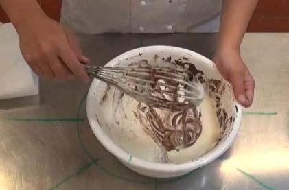 När en handvändning utfördes förflyttades pekfingret från det omslutande greppet till ett tryckande grepp på skaftets ovansida. Handledsrörelsen liknade en upp och nedrörelse.