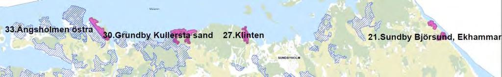 3.4.6 Planering för bebyggelseområden i den tidigare Mälarstrandsutbyggnaden Mälarstrandsutbyggnaden var den stora utbyggnad av kommunalt VA i Eskilstuna kommun som planerades från år 2000 och