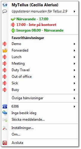 MyTellus MyTellus är en liten applikation som finns tillgänglig för alla Tellus användare. Du kan ladda ner MyTellus via nedladdningsikonen i det övre vänstra hörnet i webklienten.