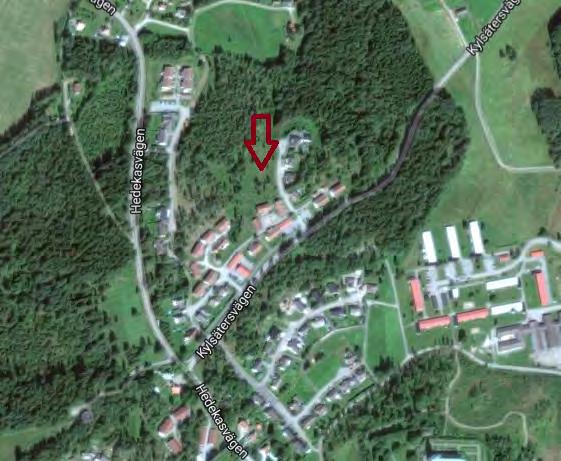 Kylsäter Detaljplan: 15-STY-3607, laga kraft 1980-02-21 Dessa tomter är planlagda för