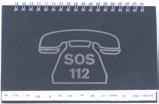 92 2702 00 Telefon-/adressbok Inbunden, svart linnetextil. Register A-Ö. B-pack 10. 92 6216 00, Telefon-/adressbok, A5.