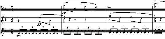 A-delen återkommer och avslutar satsen. Finalen bjuder på en glad avslutning. Liksom den första satsen har den sonatform med en rikedom på melodier.