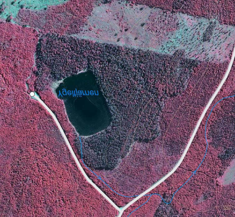 Dnr: 511-7007-11 Bilaga 3a Naturreservatet Ygeltjärn Skötselområden I A Teckenförklaring I Information Stig
