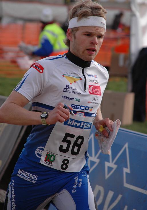 på Tiomila 2007, efter en seger på Hawaii 2008 och som speaker på NOK:s
