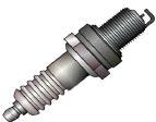 Det reducerar också motorns prestanda och kan skada kolven och cylindern. Tändstift Tändstift Tändstiftets uppgift är att tända bränsle-luftblandningen i motorns cylinder med en gnista.