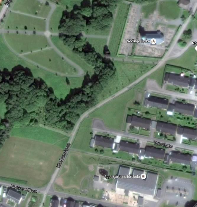 26 (30) Figur 29 Område söder om kyrkan.