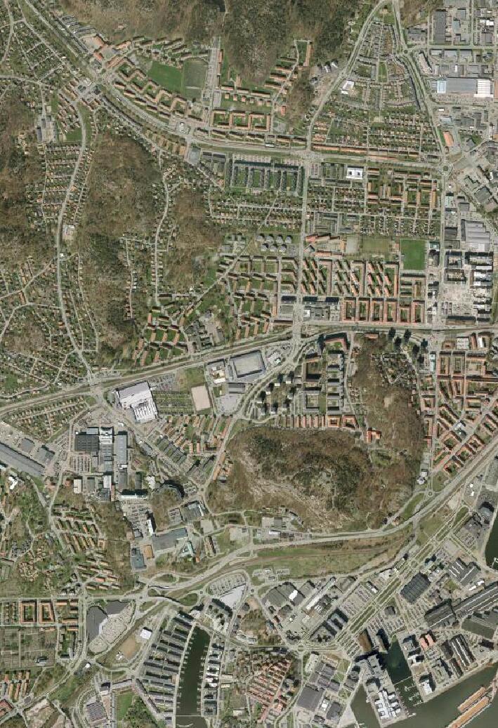 Översiktskarta S A Copyright Hedlunds Park Göteborgs Stad.