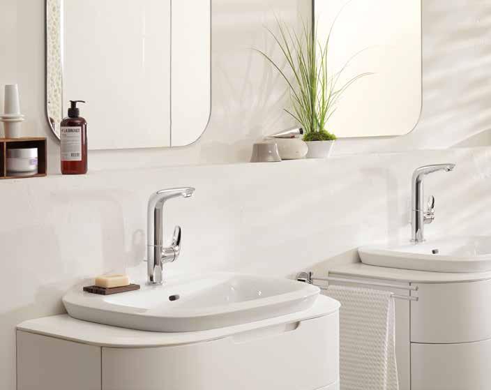 TVÄTTSTÄLLSBLANDARE Concetto Concetto kombinerar superläcker design med den allra senaste tekniken, i en och samma prisvärda produkt.