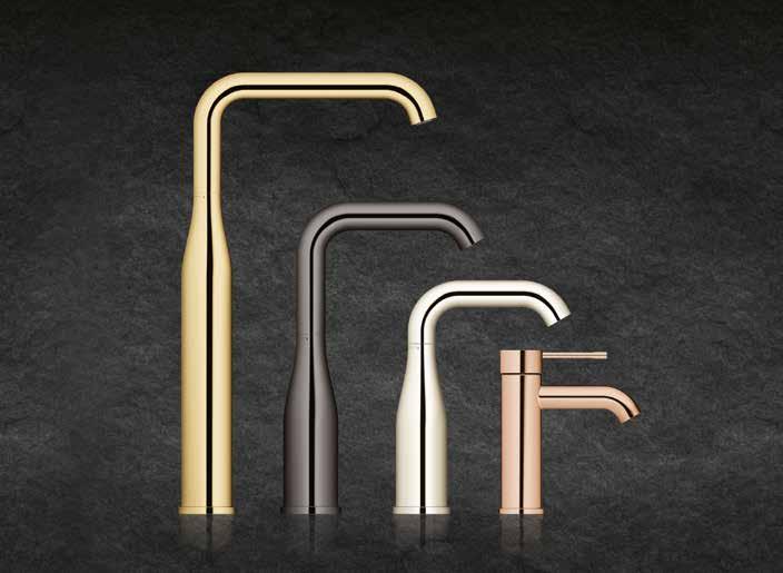 GROHE StarLight GROHE PVD 10 x mer reptålig 3 x mer ythårdhet ESSENCE Essence Snygg design med den allra senaste tekniken, i en och samma prisvärda produkt.
