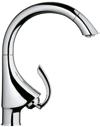 Med sina minimalistiska linjer passar den perfekt in i varje modernt kök. Med diskmaskinsavst. GROHE nr.: 30 195 000 RSK nr.: 835 66 98 2.979 kr. Utan diskmaskinsavst. GROHE nr.: 30 193 000 RSK nr.